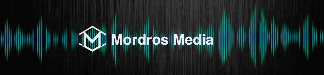 Mordros logo and masthead